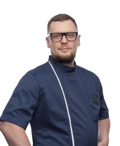 ХУДЯКОВ АНДРЕЙ ВЛАДИМИРОВИЧ Худяков Андрей Владимирович Принимает в клинике на Доблести  С 2010 года  Приемные часы Записаться сейчас  Ведущий врач эксперт стоматолог-терапевт, хирург- имплантолог, пародонтолог